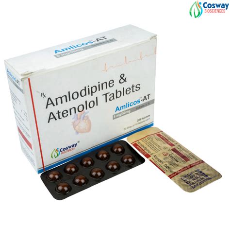 Amlodipine And Atenolol Tablet 5 50 Mg At Rs 640 Box In Baddi ID