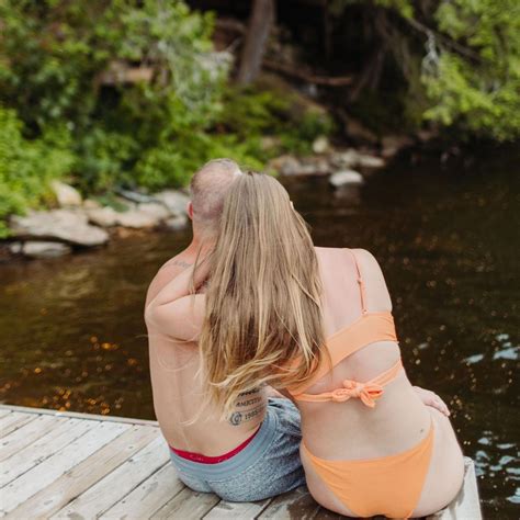 Orange Wrap Bikini Set Depop