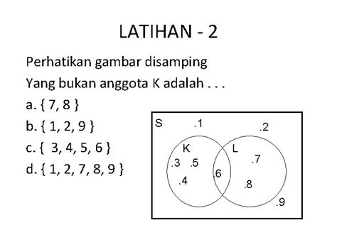 Gabungan Himpunan Gabungan Himpunan A Dan B Adalah