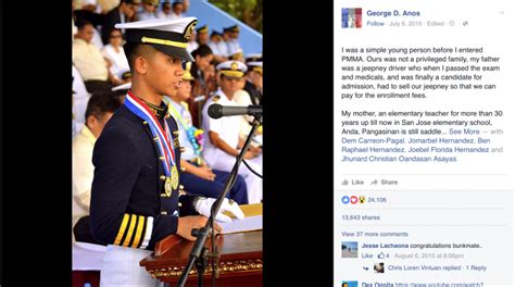 This Marine Academy Valedictorian S Speech Will Touch Your Heart When In Manila