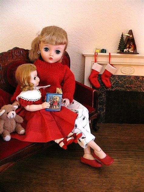 My Blonde Ponytail Dollikin Summer Reads A Christmas Story To One Of My Vintage Madame