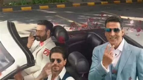 Notices Issued To Shah Rukh Khan Akshay Kumar Ajay Devgn Vimal Ad Home