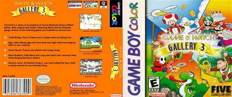 Game & Watch Gallery 3 - Game Boy Color | VideoGameX