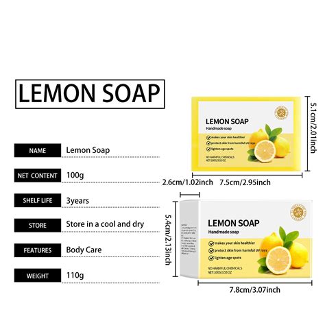 Lemon Turmeric Kojic Acid Soap For Body And Face Made With Natural And Organic Ingredients