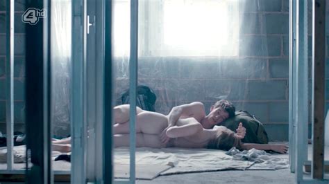 Naked Charlotte Spencer In Glue