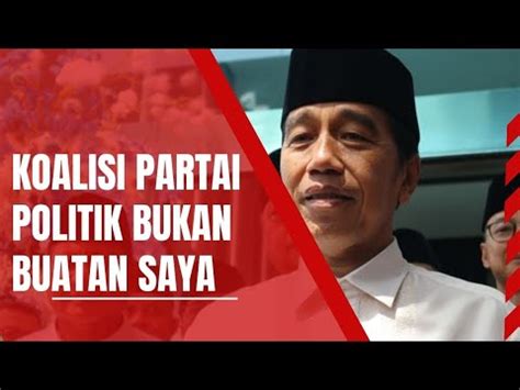 Jokowi Jadi Kunci Wacana Koalisi Besar YouTube