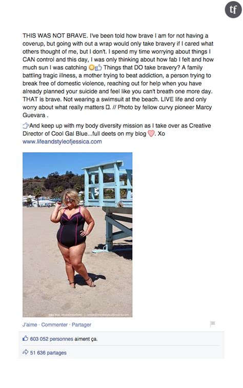La Photo De Cette Blogueuse Plus Size En Bikini Fait Le Buzz Malgr Elle Terrafemina
