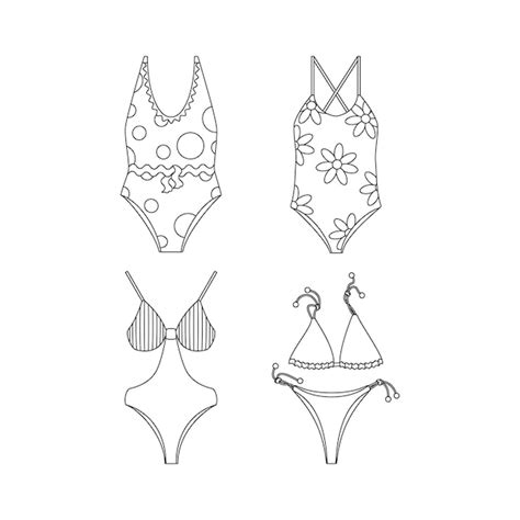 Imágenes de Bikini Esquema Descarga gratuita en Freepik