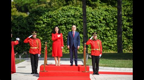 Pritja Me Nderime T Larta Shtet Rore E Presidentes Osmani Nga