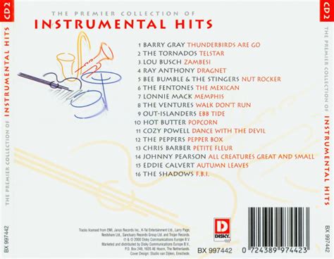 The Premier Collection Of Instrumental Hits Samplerinfosde