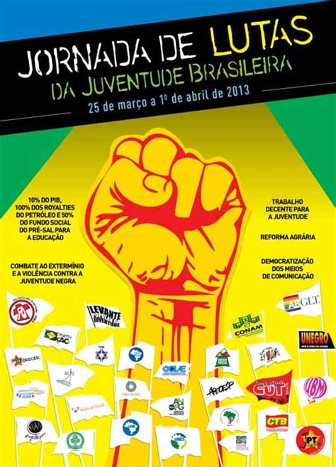 Jornada Nacional De Lutas Da Juventude Cnq