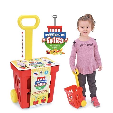 Carrinho De Feira Infantil