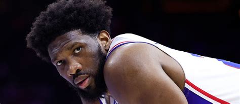 Report Joel Embiid Will Miss Game 4 Of Sixers Nets With A Knee Sprain