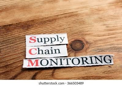 Scm Supply Chain Management Acronym On Stock Photo Shutterstock