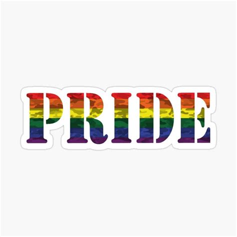 Pride Camo Gay Sticker For Sale By Bunny Loven Gay Sticker Sticker Design Supportive