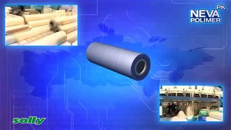 Неваполимер. Производство пленки. Защитная самоклеющаяся пленка - YouTube