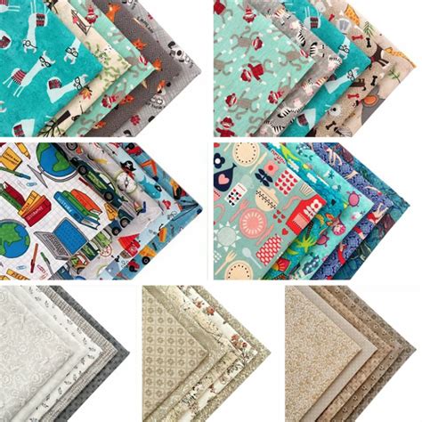 Мультяшная хлопковая ткань, 100% ткань с принтом, аксессуары для ...