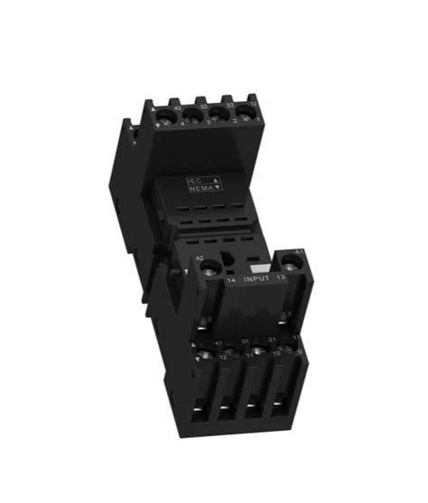 Socket Relay Schneider RXZE2M114M, u/RXM4 &RXM2, 14 kaki, 10A 250VAC