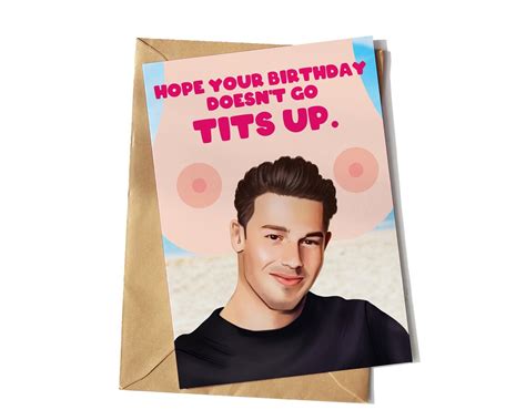 Andrew Tits Love Card Lick Funny Greeting Card Case Yo Crackers Love Cards Island Cards Etsy