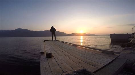 Fishing In The Sunset Lysefjorden Norway Youtube