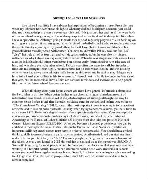 Example Of Nursing Research Paper 7 Great Paper Ideas