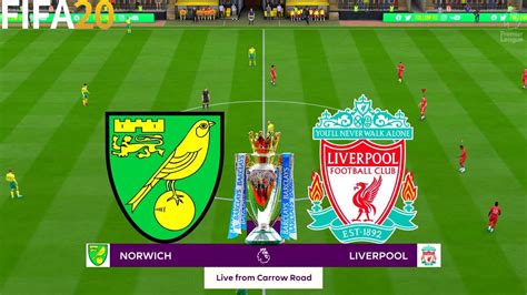 Fifa Norwich City Vs Liverpool Premier League Full Match