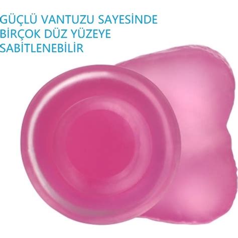 Joytoy Ten Dokusunda Pembe Jel Dildo Anal Vajinal Penis M Fiyatı