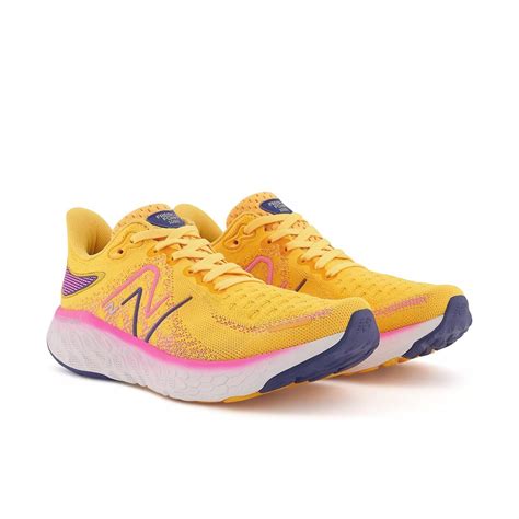 New Balance Fresh Foam X 1080v12 Womens Running Shoes Vibrant Apricotvibrant Pinknight