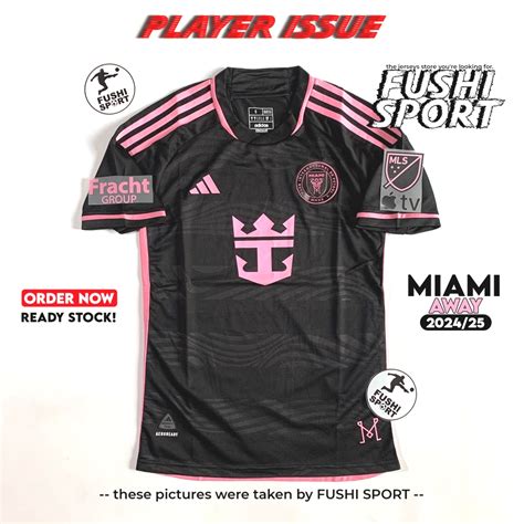 Jual Player Issue Jersey Baju Bola Inter Miami Away 2024 2025 Heat