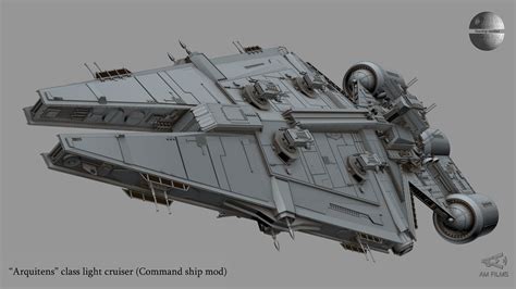 Arquitens Class Light Cruiser 3d Model 60 Max Free3d