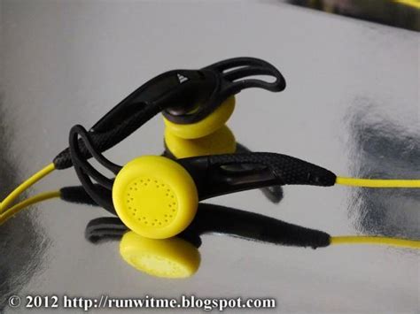 RUNNING WITH PASSION: Review: Sennheiser Adidas MX 680 Sports Earphone