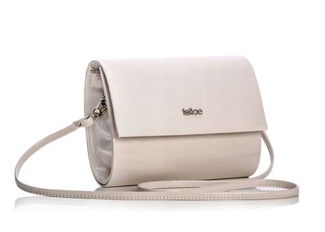 Torebka damska KOPERTÓWKA elegancka nude Felice 8294797430