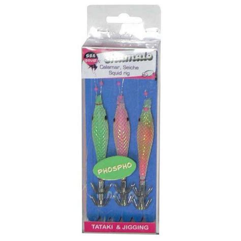 Sea Squid Shamalo Squid Jig 60 Mm 3 Units Multicolor Waveinn