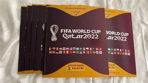 Album Panini Mundial Qatar 2022 Original Tapa Blanda X 10 U En Venta