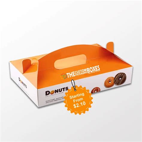 Custom Print Donut Packaging Boxes Custom Packaging Boxes