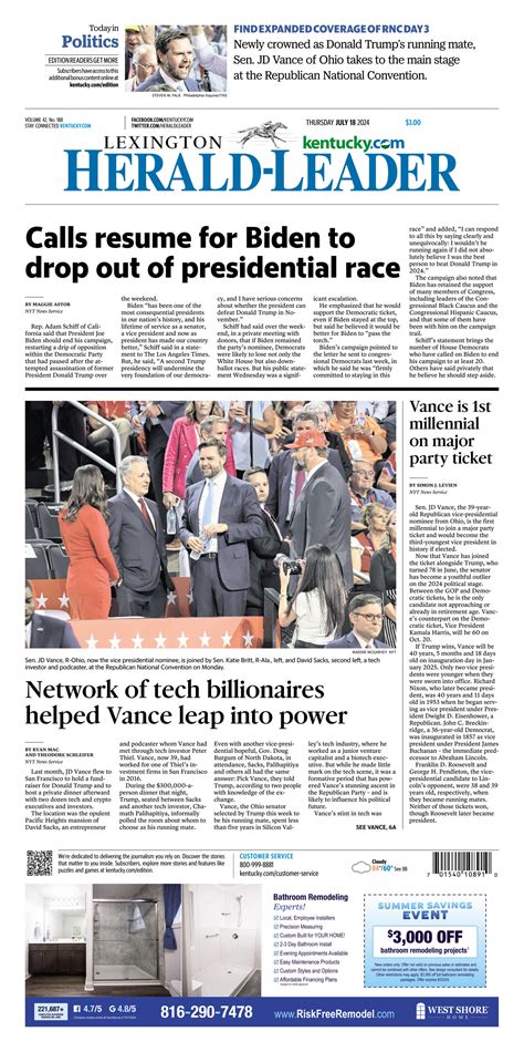 Recent Obituaries from the Lexington Herald-Leader in Kentucky 3