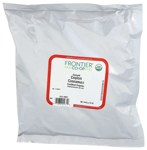 Frontier Organic Ground Ceylon Cinnamon Powder Foodservicedirect