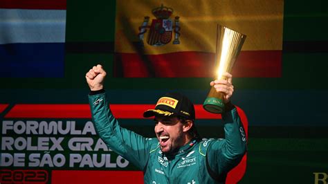 Fórmula 1 Resumen Gp De Brasil Un Mágico Alonso Vuelve Al Podio En La 17ª Victoria Del Año