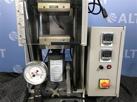 Carver Model Ton Hydraulic Laboratory Press With Safety S