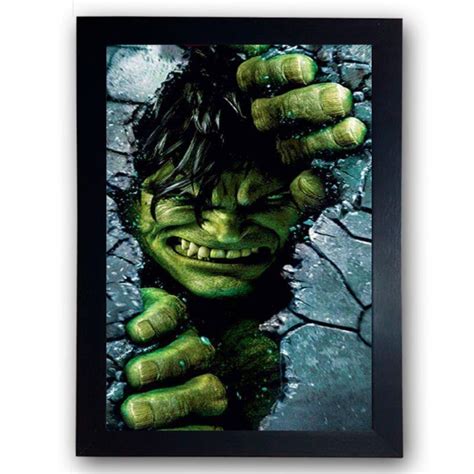 Quadro Poster Hulk homem de ferro Heróis Decoração Cod 95 Elo7