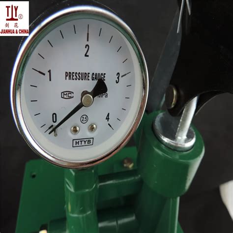 40bar Mpa Pressure Pump Accessories Manual Pressure Gauge Pressure