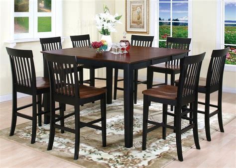 Beautiful Work Tall Dining Room Table Sets Faux Bird Of Paradise Plant