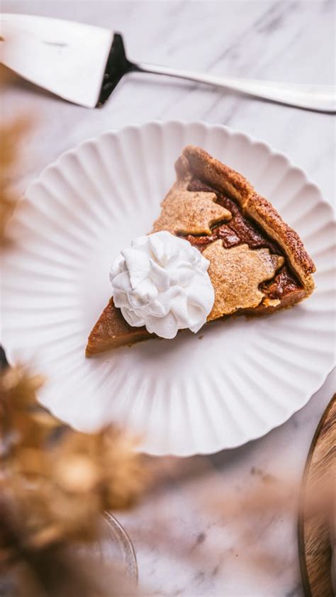 Pumpkin Pie Tarte La Citrouille Vegan The Greenquest