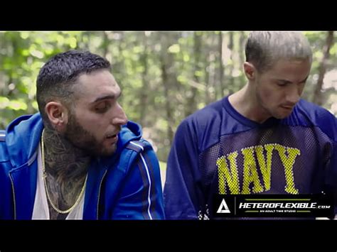 HETEROFLEXIBLE Buds Skyy Knox Tony D Angelo Make Excuses To Jerk Off Try Anal On Camping