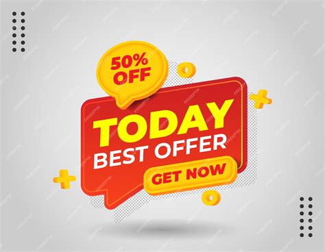 Premium Vector | 3D Elegant Promotion Banner For Promote Your Business