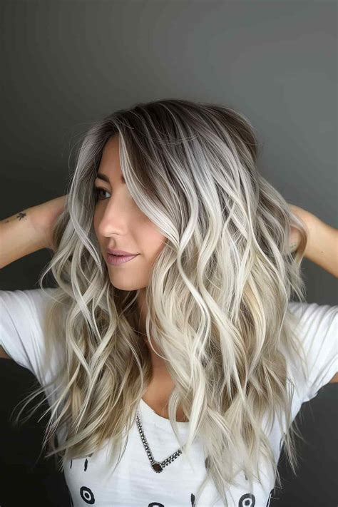 55 Stunning Platinum Blonde Balayage Hair Ideas For A Chic Look
