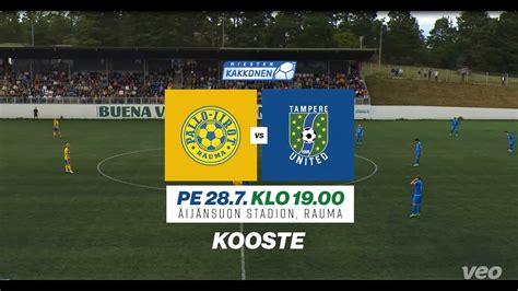 KOOSTE Pallo Iirot TamU Kakkonen 28 7 2023 Äijänsuon Stadion