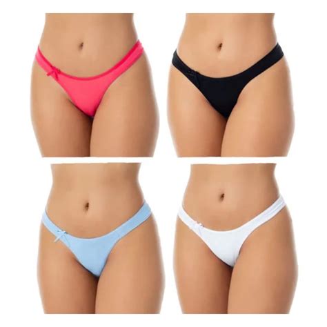 KIT Calcinhas Virginia Feminina Lingerie Tanga Fio Dental Lisa Shopee Brasil