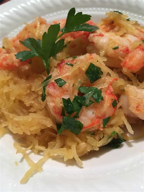 Shrimp Scampi with Spaghetti Squash Recipe