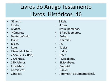 Quais S O Os Livros Hist Ricos Braincp